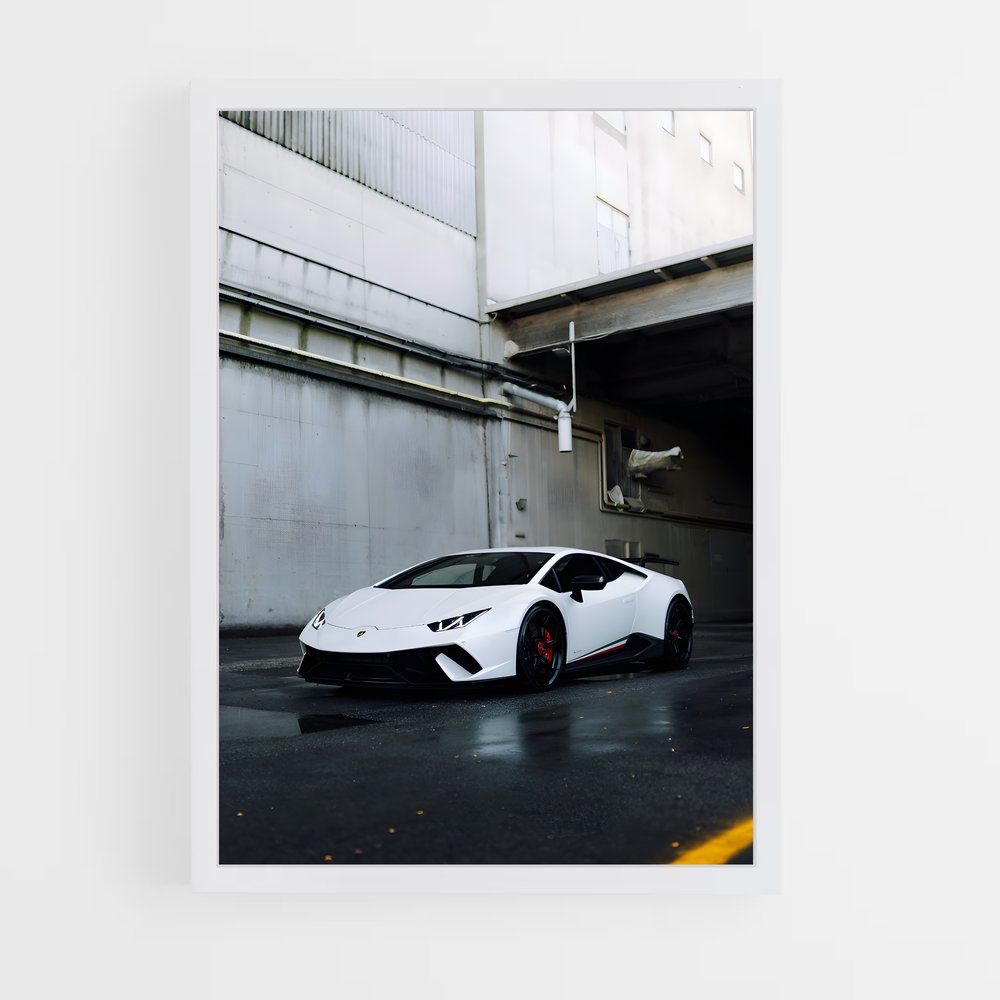 Poster Huracan Éblouissant – affiche Lamborghini (vue 3)